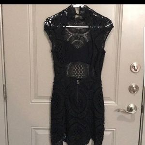 Bebe Crochet Dress